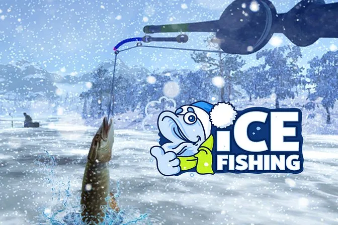 Overview of ice fishing game